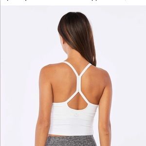 Beyond Yoga Slim Racerback Cropped Tank Size M